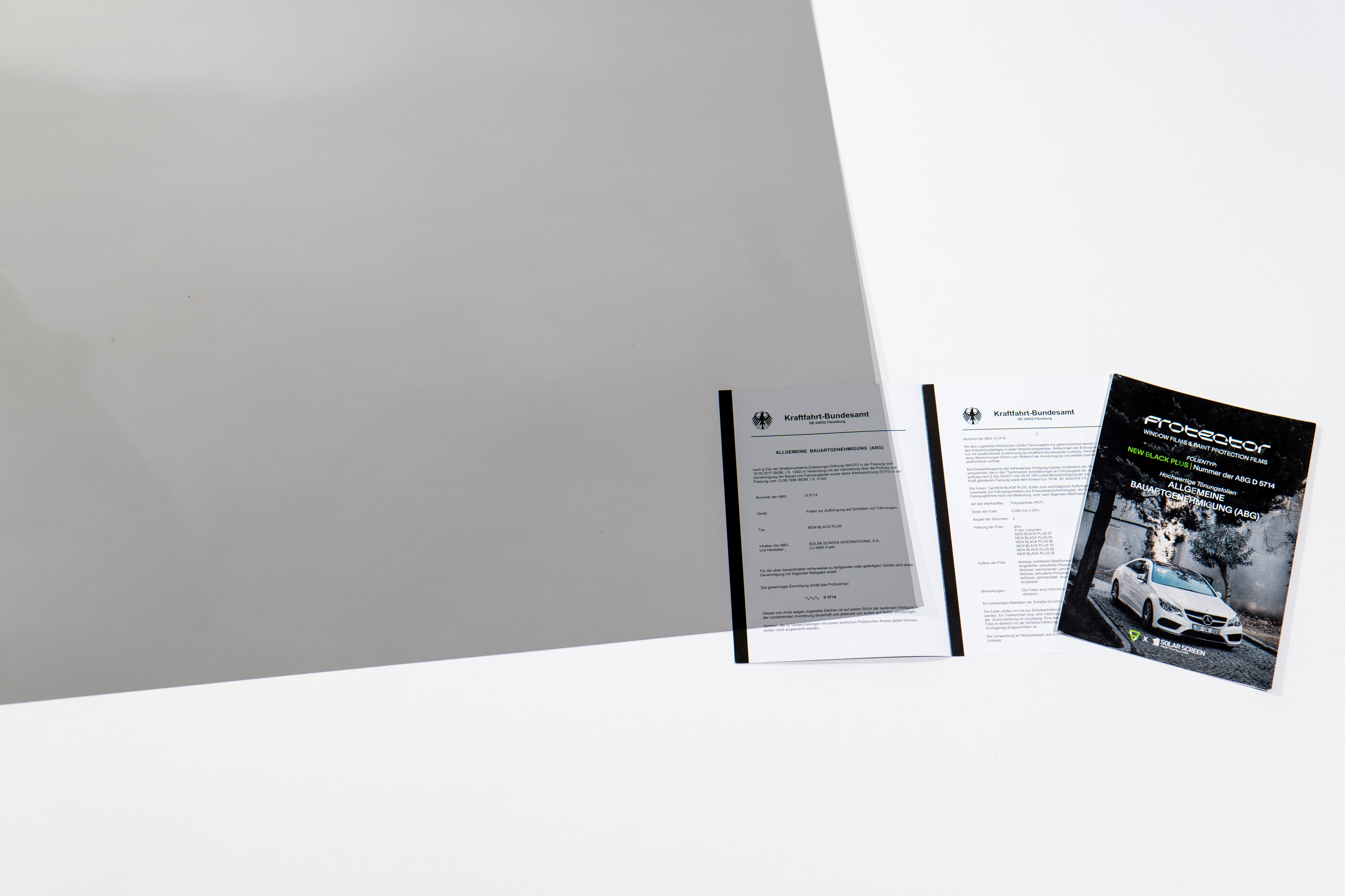 Solar Screen - New Black Plus 55 C - 51cm - ohne ABG Solar Screen - New Black Plus 55 C - 51cm - ohne ABG